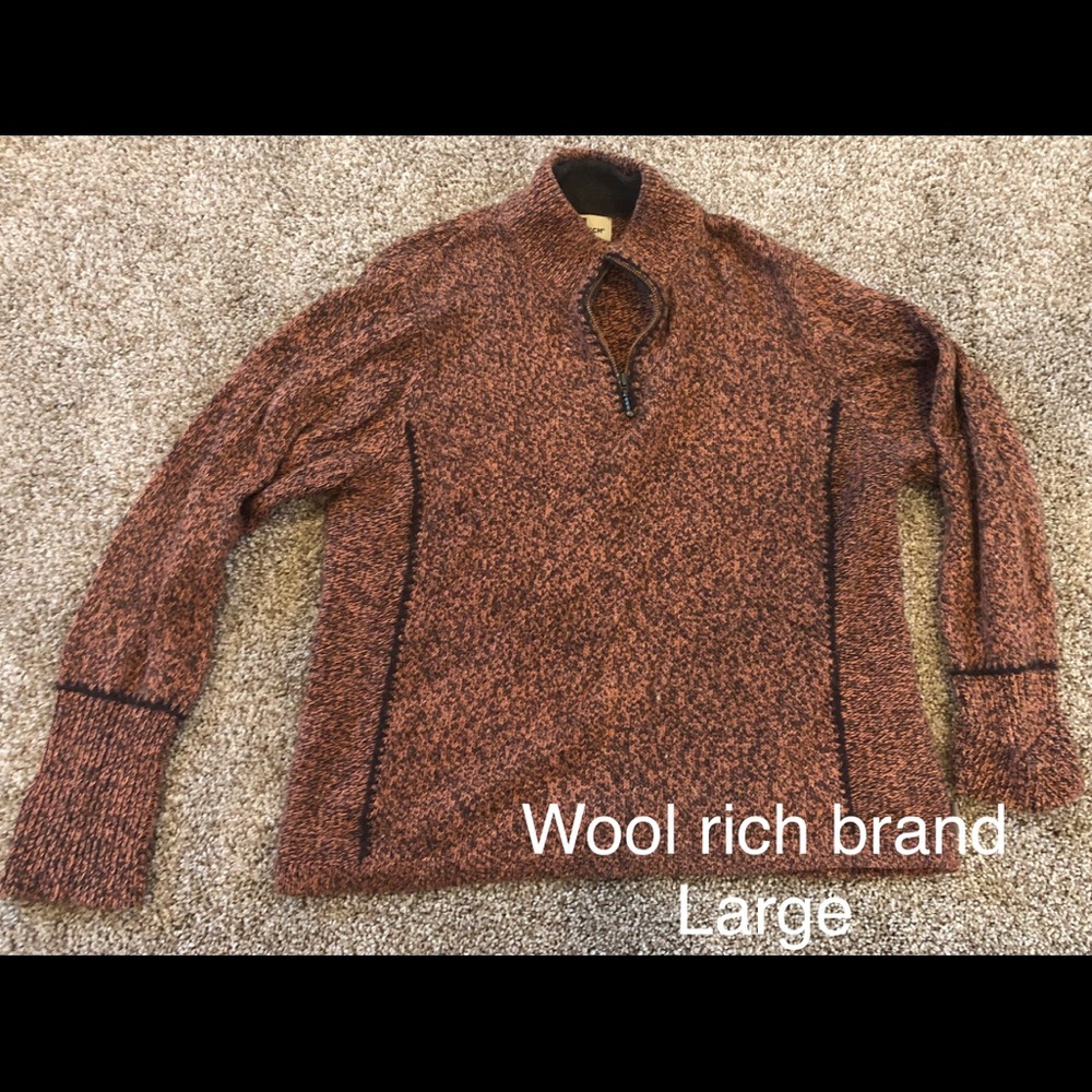 Wool rich women’s sweater